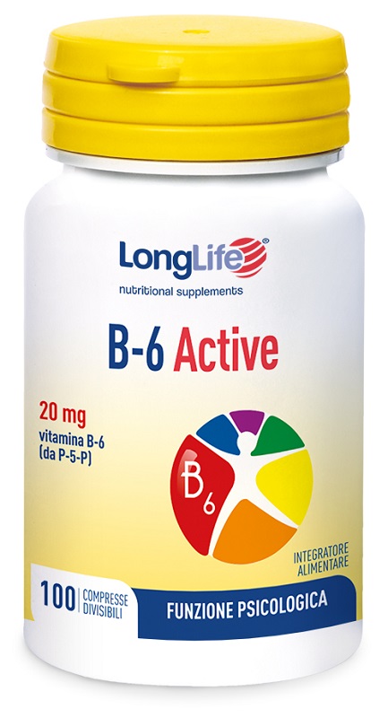 LONGLIFE B6 ACTIVE 100 COMPRESSE DIVISIBILI - Farmacia De Pasquale