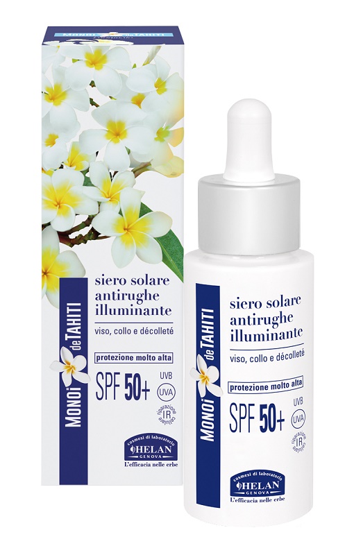 MONOI DE TAHITI MITI SIERO SOLARE ILLUMINANTE ANTIRUGHE SPF50+ 30 ML - Farmacia De Pasquale