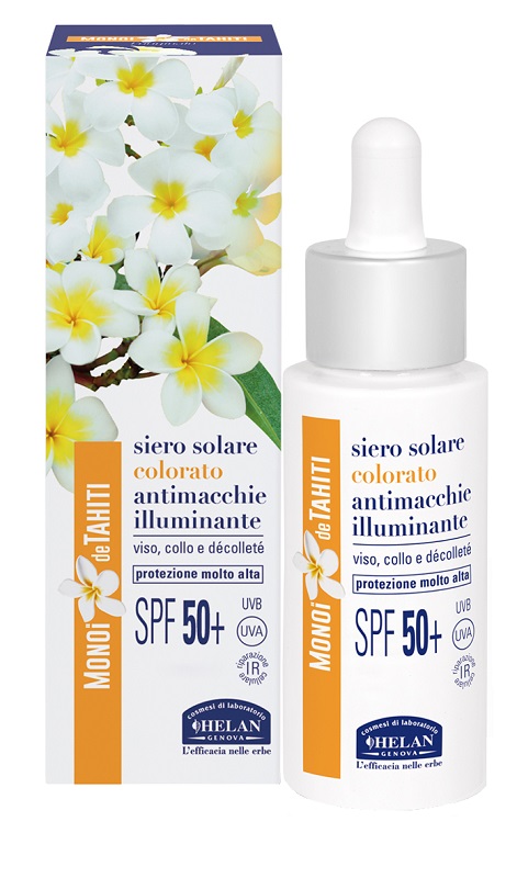 MONOI DE TAHITI ATA SIERO SOLARE COLORATO ILLUMINANTE ANTIMACCHIE SPF50+ 30 ML - Farmacia De Pasquale