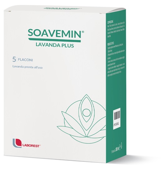 SOAVEMIN LAVANDA PLUS 5 FLACONI DA 100 ML - Farmacia De Pasquale