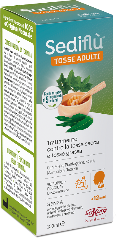 SEDIFLU TOSSE ADULTI 150 ML - Farmacia De Pasquale