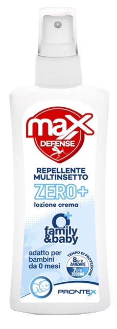 PRONTEX MAX DEFENSE ZERO+ REPELLENTE MULTINSETTO 75 ML - Farmacia De Pasquale