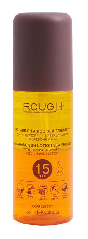 ROUGJ SUNTECH SPF15 BIFASICO INTENSIFICATORE ABBRONZATURA 100 ML - Farmacia De Pasquale