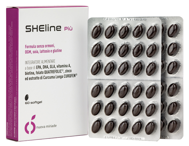 SHELINE PIU' MENOPAUSA 60 SOFTGEL - Farmacia De Pasquale