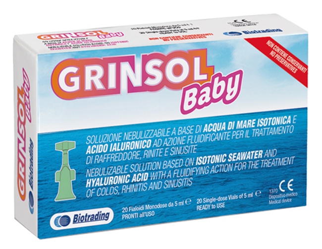 GRINSOL BABY 20 FIALE DA 5 ML - Farmacia De Pasquale