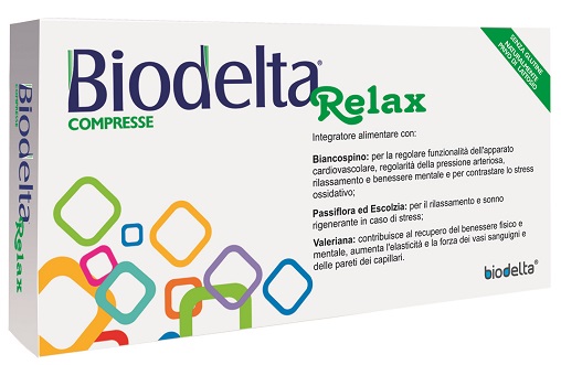 BIODELTA RELAX 30 COMPRESSE - Farmacia De Pasquale