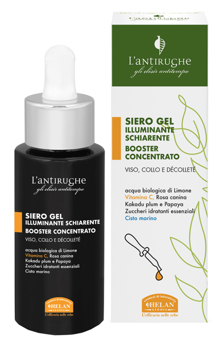 ELISIR ANTITEMPO L'ANTIRUGHE SIERO GEL ILLUMINANTE SCHIARENTE BOOSTER CONCENTRATO 30 ML - Farmacia De Pasquale
