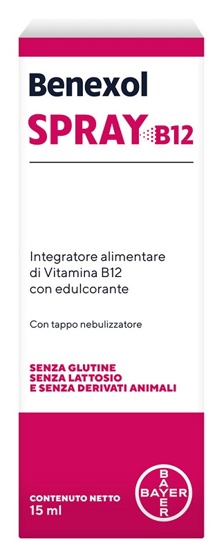 BENEXOL SPRAY B12 15 ML - Farmacia De Pasquale