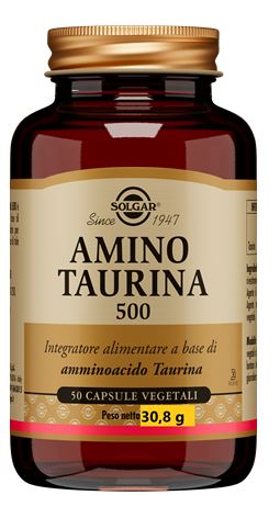 AMINO TAURINA 500 50 CAPSULE VEGETALI - Farmacia De Pasquale