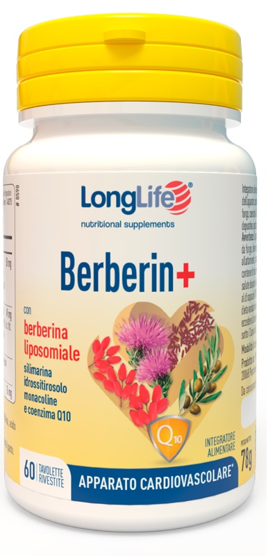 LONGLIFE BERBERIN+ 60 TAVOLETTE RIVESTITE - Farmacia De Pasquale