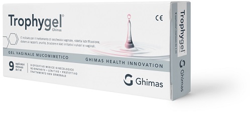 GEL VAGINALE MUCOMIMETICO TROPHYGEL GHIMAS 9 APPLICATORI MONOUSO DA 1 ML - Farmacia De Pasquale