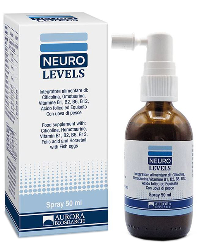 NEURO LEVELS SPRAY 50 ML - Farmacia De Pasquale