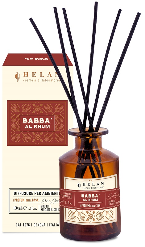 I PROFUMI DELLA CASA BABBA' AL RHUM BASTONCINI AROMATICI 100ML - Farmacia De Pasquale