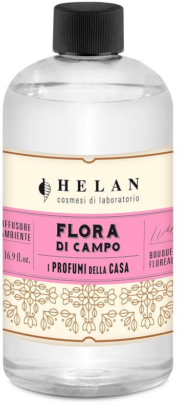I PROFUMI DELLA CASA FLORA DI CAMPO RICARICA BASTONCINI AROMATICI 500ML - Farmacia De Pasquale