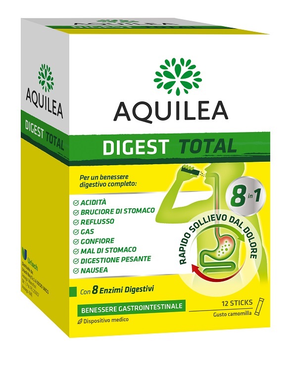 AQUILEA DIGEST TOTAL 12 STICK 2,5 G - Farmacia De Pasquale
