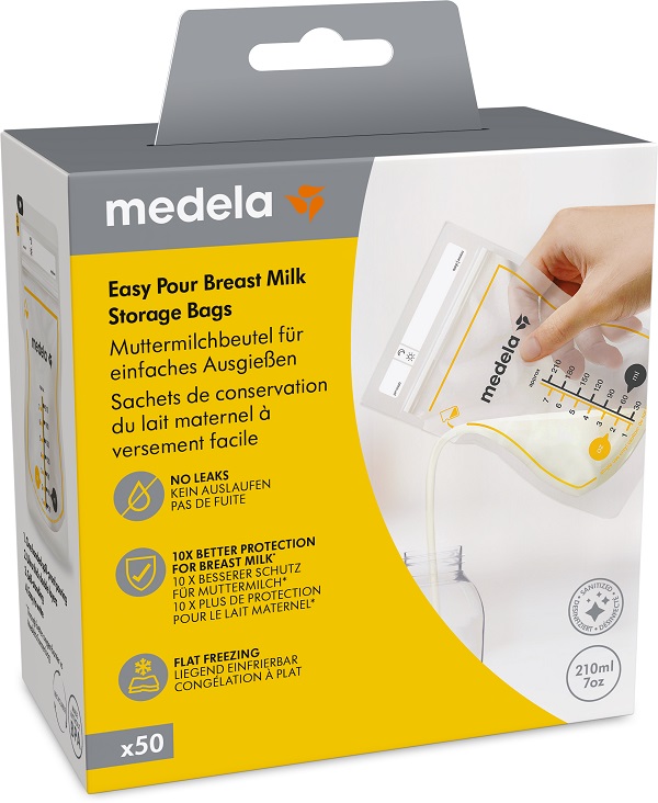 EASY POUR SACCA CONSERVAZIONE LATTE MATERNO 50 PEZZI - Farmacia De Pasquale