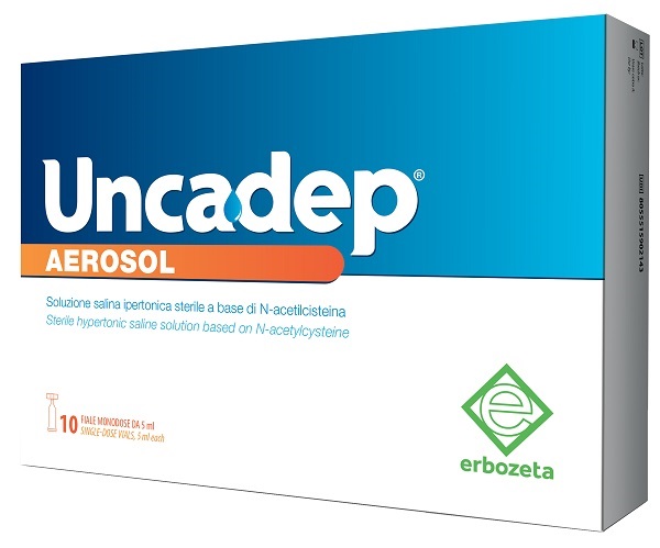 UNCADEP AEROSOL 10 FIALE MONODOSE DA 5 ML - Farmacia De Pasquale