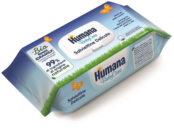 HUMANA BABY CARE SALVIETTE 72 PEZZI - Farmacia De Pasquale