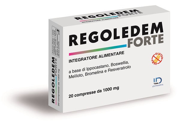 REGOLEDEM FORTE 20 COMPRESSE DA 1000 MG SENZA GLUTINE - Farmacia De Pasquale