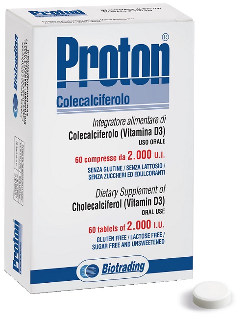 PROTON 60 COMPRESSE 2000 UI - Farmacia De Pasquale