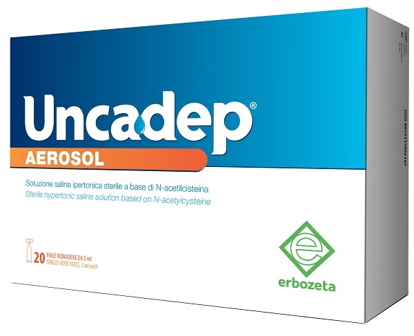 UNCADEP AEROSOL 20 FIALE MONODOSE DA 5 ML - Farmacia De Pasquale