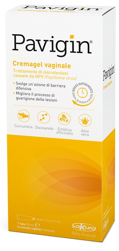 PAVIGIN CREMAGEL VAGINALE 30 ML CON 6 CANNULE VAGINALI MONOUSO - Farmacia De Pasquale