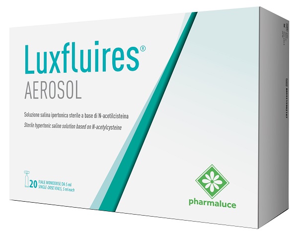 SOLUZIONE PER AEROSOL LUXFLUIRES 20 FIALE 5 ML - Farmacia De Pasquale