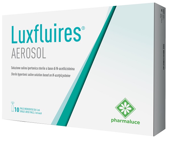 SOLUZIONE PER AEROSOL LUXFLUIRES 10 FIALE 5 ML - Farmacia De Pasquale