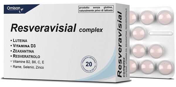 RESVERAVISIAL COMPLEX 20 COMPRESSE - Farmacia De Pasquale