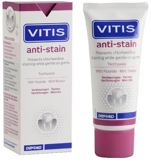 VITIS ANTISTAIN DENTIFRICIO 50 ML - Farmacia De Pasquale