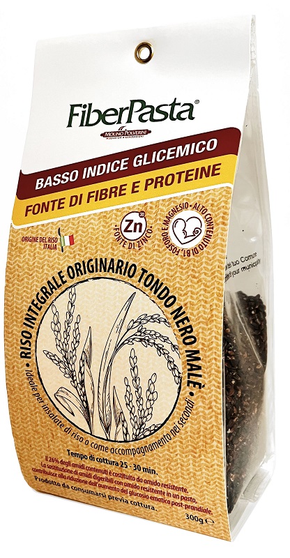 FIBERPASTA RISO INTEGRALE A BASSO INDICE GLICEMICO 300 G - Farmacia De Pasquale