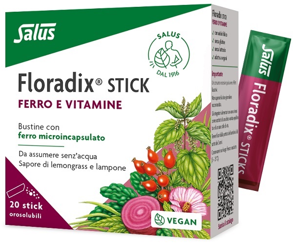 FLORADIX 20 STICK - Farmacia De Pasquale