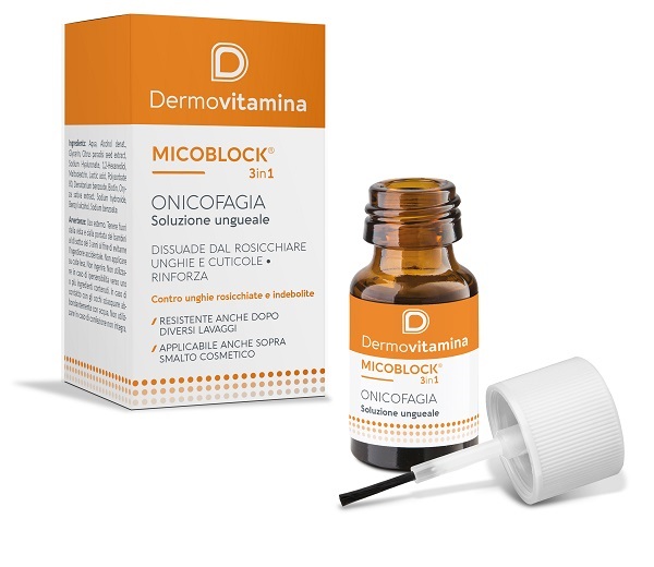 DERMOVITAMINA MICOBLOCK ONICOFAGIA 7 ML - Farmacia De Pasquale
