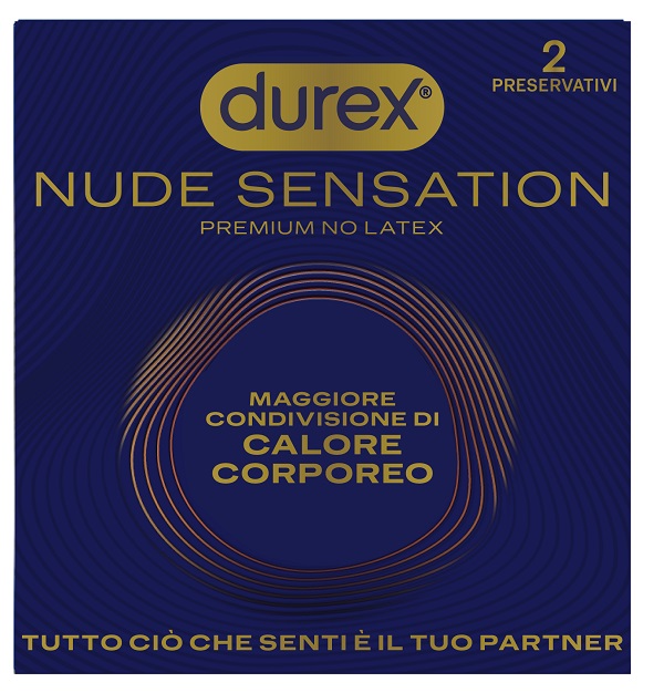 PRESERVATIVO DUREX NUDE SENSATION 2 PEZZI - Farmacia De Pasquale