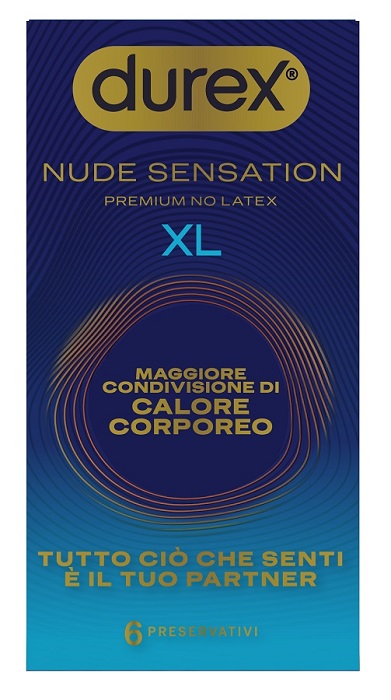 PRESERVATIVO DUREX NUDE SENSATION XL 6 PEZZI - Farmacia De Pasquale