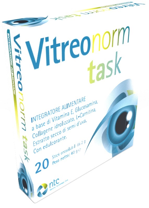 VITREONORM TASK 20 STICK OROSOLUBILI 2 G - Farmacia De Pasquale