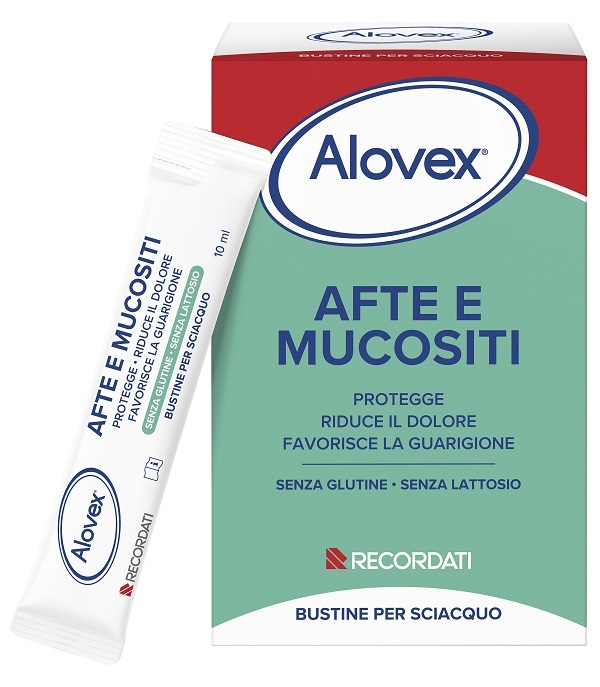 ALOVEX AFTE E MUCOSITI 20 BUSTINE DA 10 ML - Farmacia De Pasquale