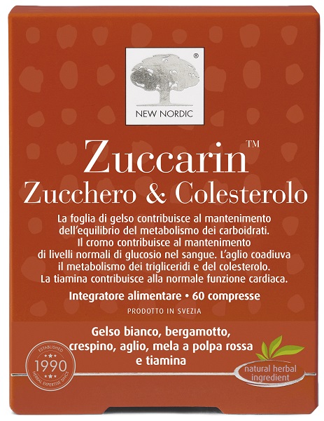 ZUCCARIN ZUCCHERO & COLESTEROLO 60 COMPRESSE - Farmacia De Pasquale