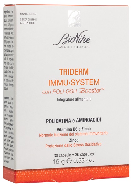 TRIDERM IMMU SYSTEM 30 CAPSULE - Farmacia De Pasquale