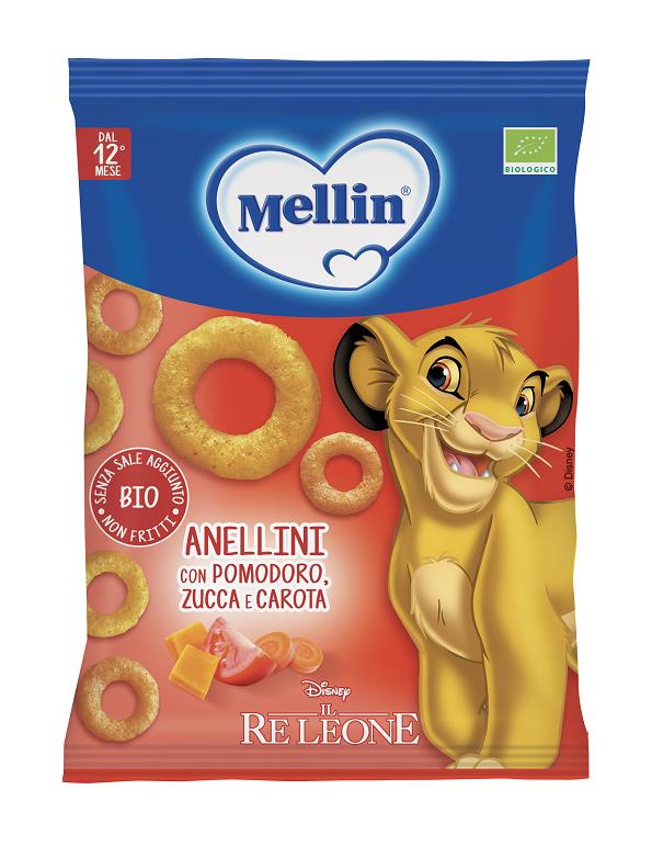 MELLIN ANELLINI CEREALI CON POMODORO E CAROTA 15 G - Farmacia De Pasquale