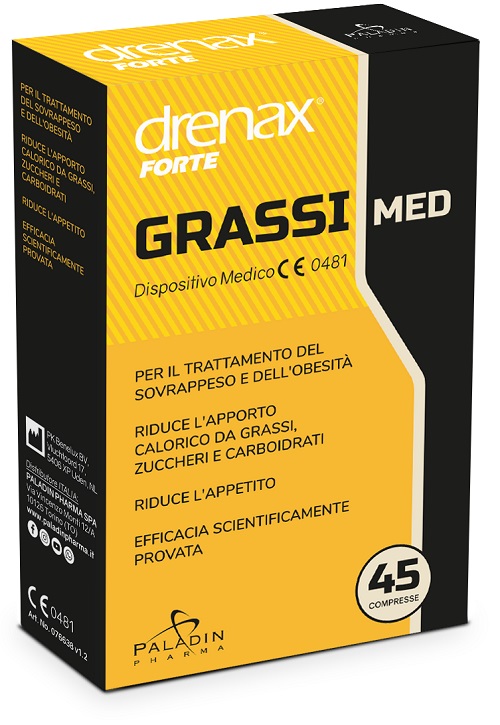 DRENAX FORTE GRASSI MED 45 COMPRESSE - Farmacia De Pasquale