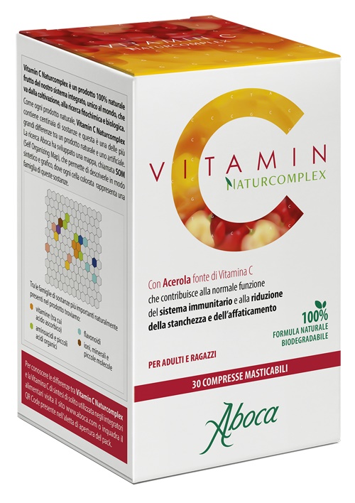 VITAMIN C NATURCOMPLEX 30 COMPRESSE DA 2 G - Farmacia De Pasquale