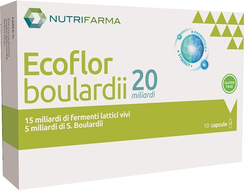 ECOFLOR BOULARDII 20 MILIARDI 10 CAPSULE - Farmacia De Pasquale