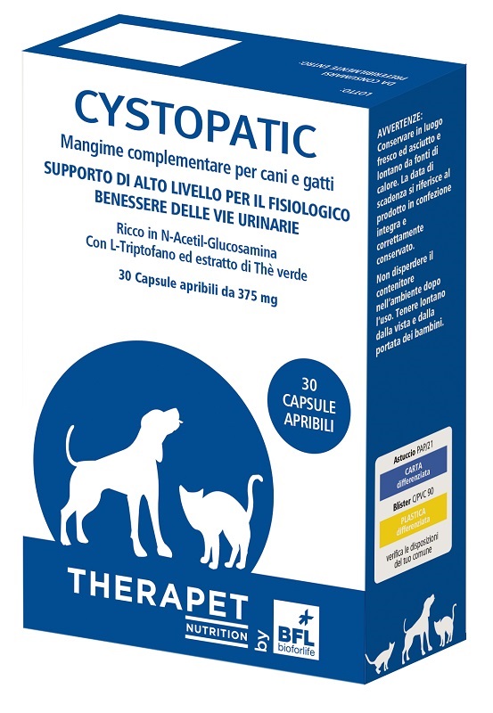 CYSTOPATIC THERAPET 30 CAPSULE - Farmacia De Pasquale