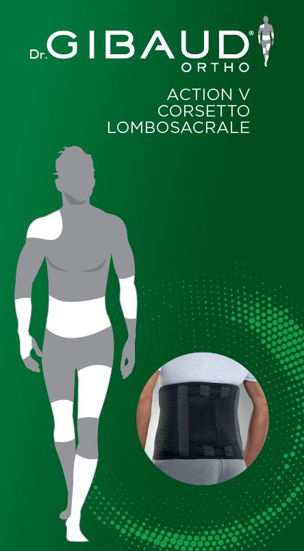 CORSETTO LOMBOSACRALE GIBAUD ORTHO ACTION V 3 - Farmacia De Pasquale