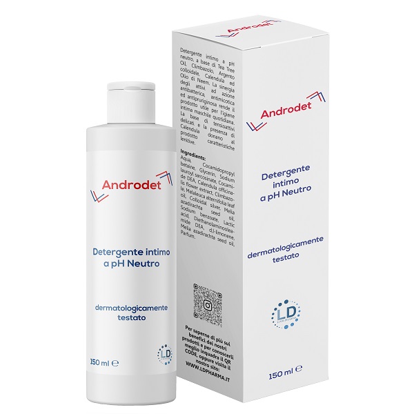 ANDRODET DETERGENTE INTIMO PH NEUTRO 150 ML - Farmacia De Pasquale
