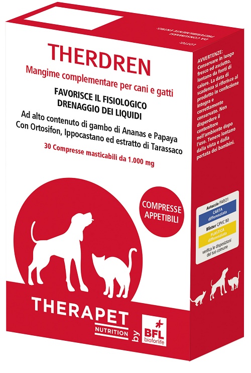 THERDREN THERAPET 30 COMPRESSE - Farmacia De Pasquale