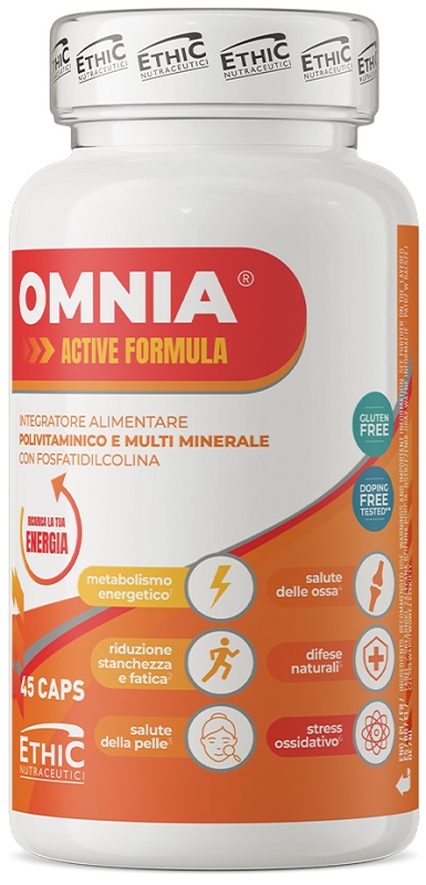 ETHICSPORT OMNIA ACTIVE FORMULA 45 CAPSULE 1100 MG - Farmacia De Pasquale