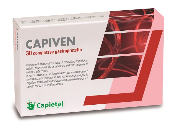 CAPIVEN 30 COMPRESSE GASTROPROTETTE - Farmacia De Pasquale