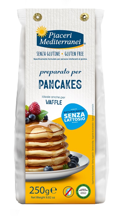 PIACERI MEDITERRANEI PREPARATO PANCAKES 250 G - Farmacia De Pasquale